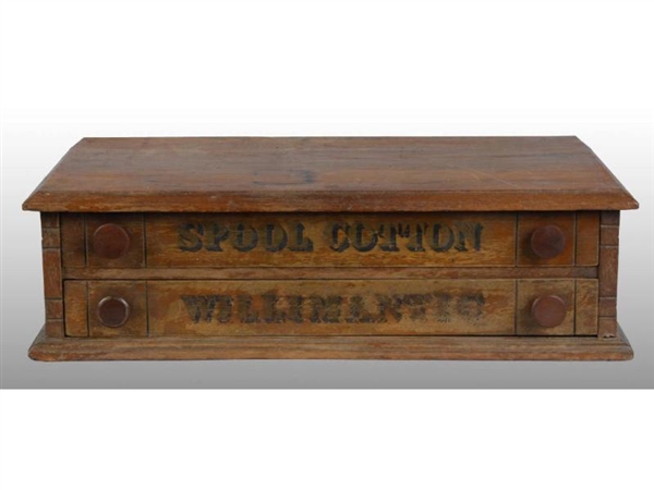 COUNTRY STORE WILLIMANTIC SPOOL CABINET.          