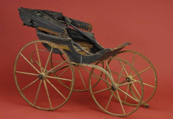 LARGE VICTORIAN CHILDS CARRIAGE                  