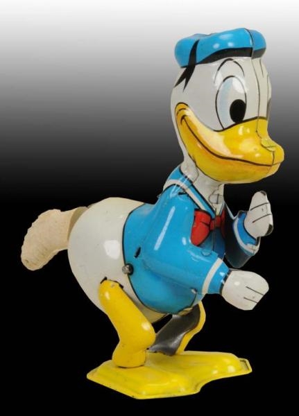 LINEMAR DISNEY DONALD DUCK WHIRLING TAIL IN O/B   