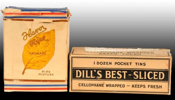 LOT OF 2: BOXES OF TOBACCO PRODUCT.               