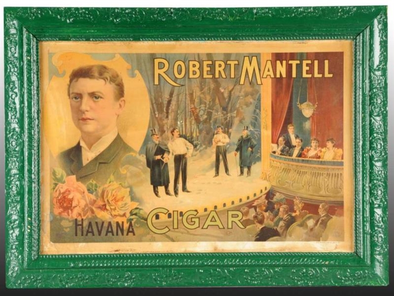 ROBERT MANTELL HAVANA CIGAR POSTER.               