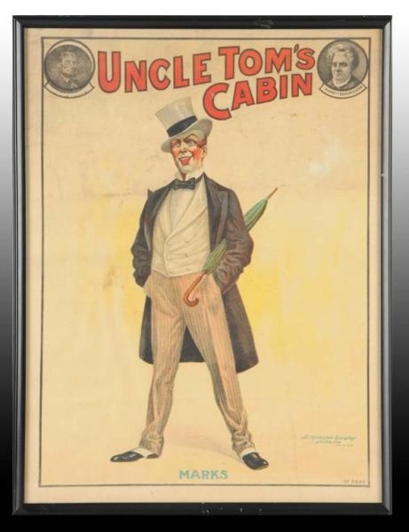 UNCLE TOMS CABIN THEATRE POSTER.                 