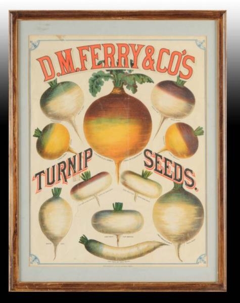 D.M. FERRY & CO. SEED POSTER.                     