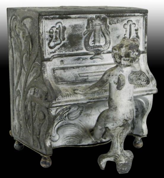 MUSICAL CUPID AT THE PIANO MECHANICAL BANK.       