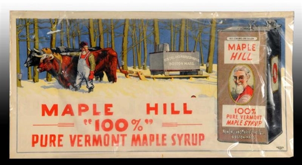 LOT OF 2: MAPLE HILL & UNCLE JOHNS SYRUP ITEMS.   