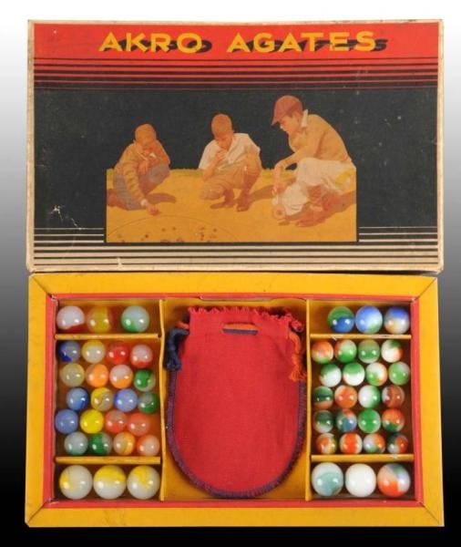 AKRO AGATES NO. 250 BOX.                          