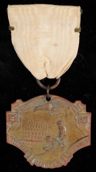 1950 MARBLES TOURNAMENT MEDAL.                    