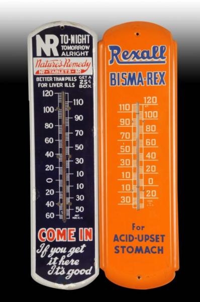 LOT OF 2: THERMOMETERS.                           