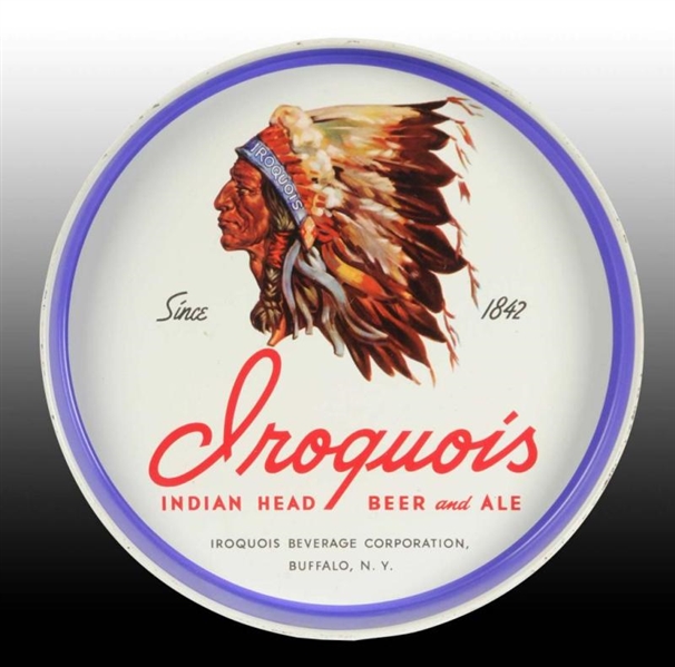 IROQUOIS INDIAN BEER TRAY.                        
