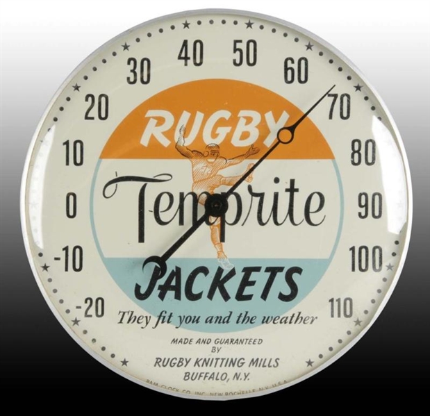 PAM THERMOMETER FOR RUGBY JACKETS.                