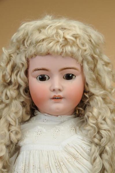 LARGE HANDWERCK CHILD WITH EXTENSION WIG          