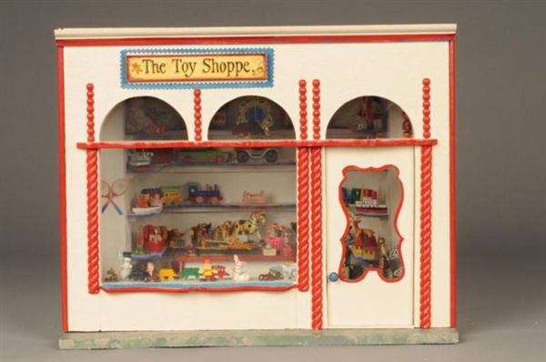 TWO ROOMBOXES - KITCHEN & TOY SHOP                