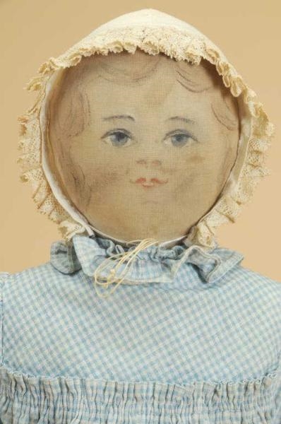 MORAVIAN CLOTH POLLY HECKEWELDER DOLL             
