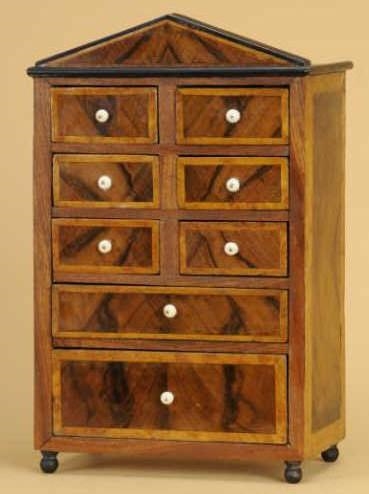 DOLL SIZE CHEST OF DRAWERS                        