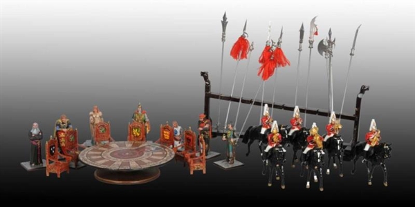 LIMITED EDITION KING ARTHUR TOY SOLDIER SET.      