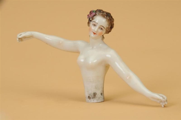 DRESSEL & KISTER HALF DOLL LADY WITH OUTSTRETCHED 