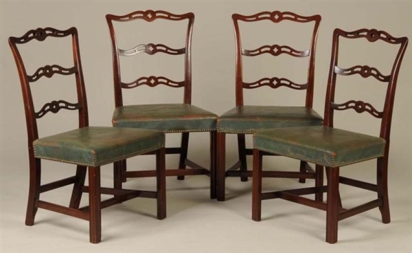 LOT OF 8: CENTENNIAL RIBBON-BACK DINING CHAIRS.   