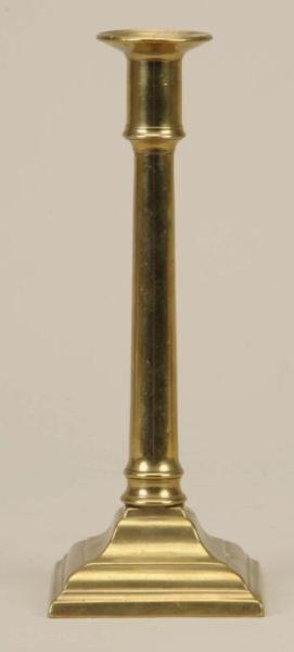 ENGLISH SQUARE BASE EJECTOR CANDLESTICK.          