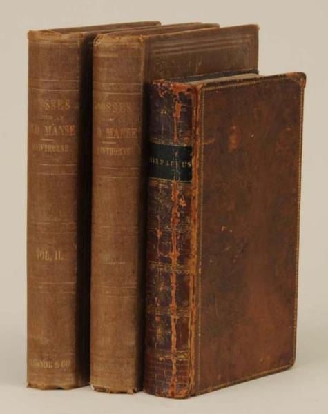 LOT OF 3: BOOKS BY HAWTHORNE & HAWKESWORTH.       
