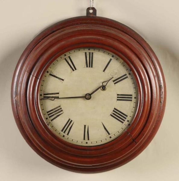 CONNECTICUT GALLERY CLOCK BY BREWSTER & INGRAHAM. 