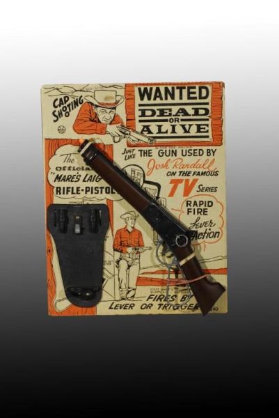 PLASTIC WANTED DEAD OR ALIVE MARES LAIG TOY RIFLE