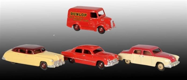 LOT OF 4: DINKY TOYS DIE-CAST VEHICLES.           