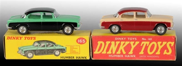 LOT OF 2: DINKY TOYS DIE-CAST AUTOMOBILES IN OB   