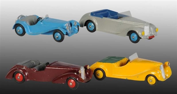 LOT OF 4: DINKY TOYS DIE-CAST CARS.               