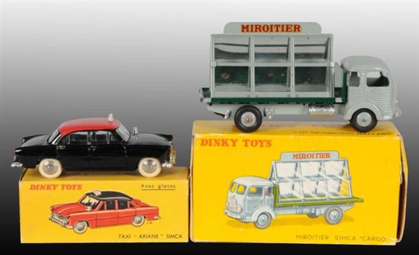 LOT OF 2: DINKY TOYS DIE-CAST VEHICLES IN OB      