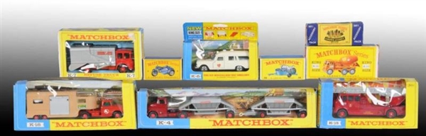 LOT OF 9: ASSORTED MATCHBOX TOYS IN OB            