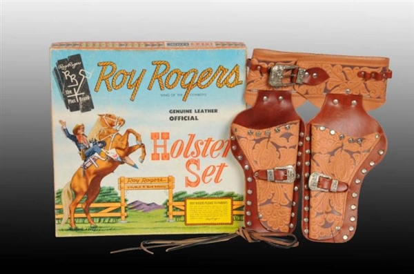 ROY ROGERS TOY HOLSTER SET.                       