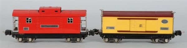 LOT OF 2: LIONEL NO. 2800 SERIES FREIGHT CARS.    