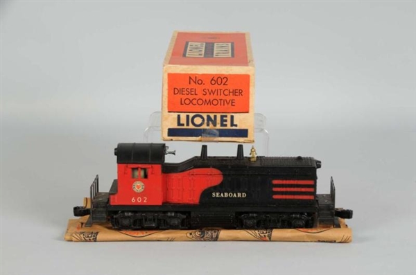 LIONEL NO602 SEABOARD DIESEL SWITCHER WITH HORN OB