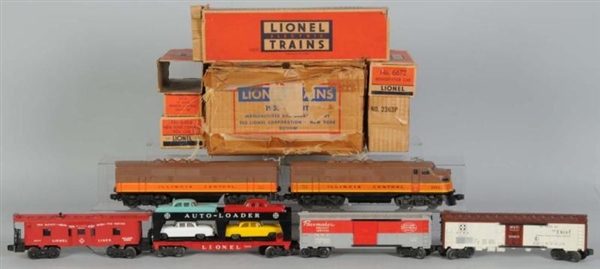 LIONEL NO. 2200W O-GAUGE FREIGHT SET IN OB        