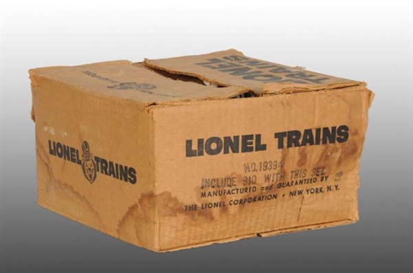 LIONEL NO. 19394 SET BOX.                         
