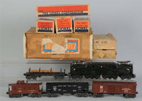 LIONEL GG1 FREIGHT SET IN OB                      