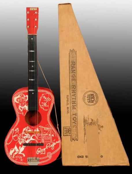 ROY ROGERS RICH TOYS GUITAR TOY.                  
