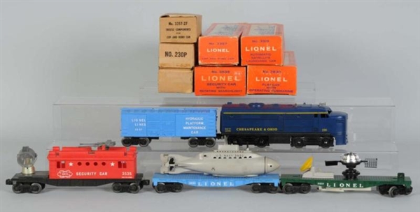 LIONEL 4-PIECE O-GAUGE FREIGHT SET IN OB          