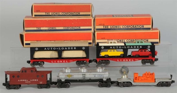 LOT OF 5: LIONEL ROLLING STOCK CARS IN OB         