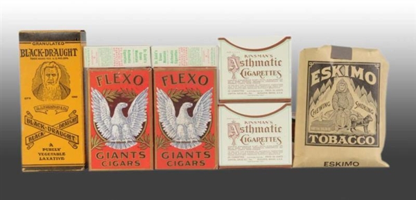 LOT OF 29: ASSORTED TOBACCO DISPLAY PACKAGES.     