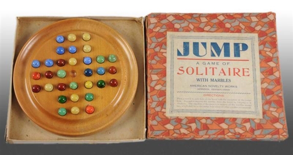 LOT OF 3: BOXED MARBLE GAMES.                     