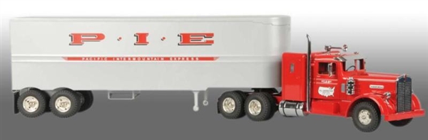 PRESSED STEEL ALL AMERICAN PIE TRACTOR TRAILER TOY