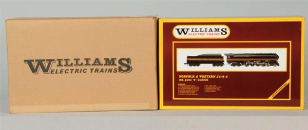 WILLIAMS O-GAUGE NORFOLK & WESTERN TRAIN SET.     