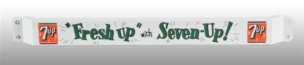 7UP “FRESH UP WITH SEVEN-UP” DOOR PUSH.           