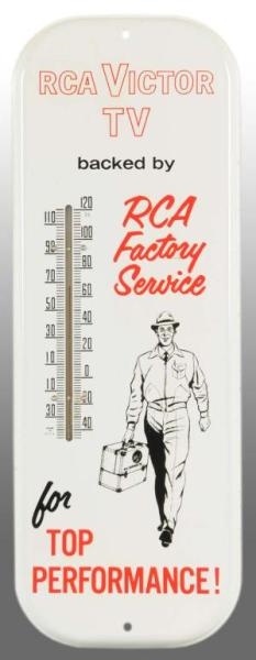 TIN RCA VICTOR THERMOMETER.                       