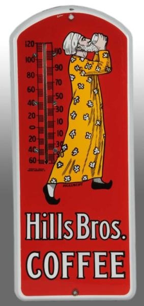PORCELAIN HILL BROTHERS THERMOMETER.              