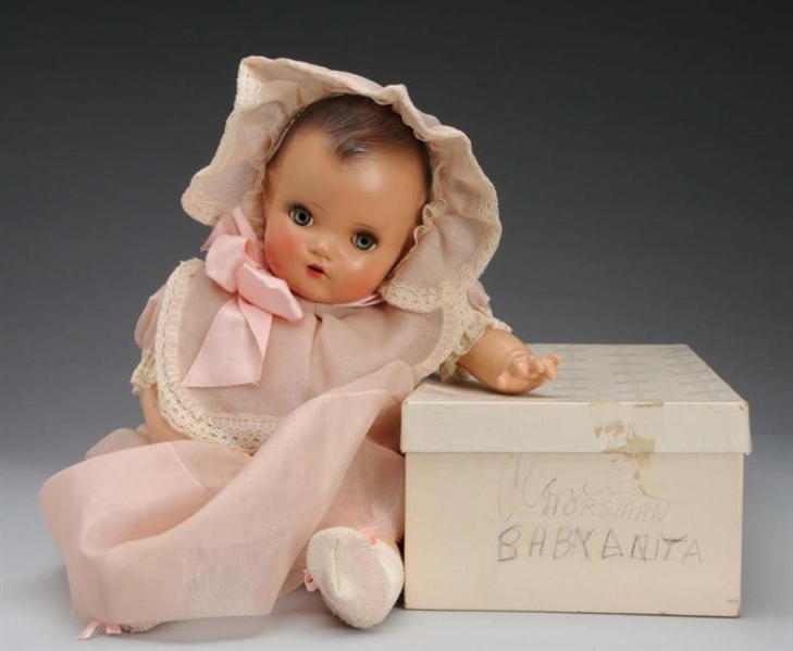 HORSMAN COMPOSITION/CLOTH BABY DOLL               