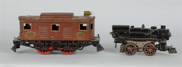 PAIR OF IVES LOCOMOTIVES.                         