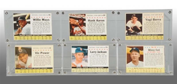 LOT OF 49: 1961 POST CEREAL BASEBALL CARDS.       