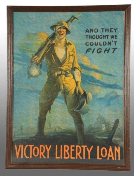PAPER VICTORY LIBERTY LOANS POSTER.               